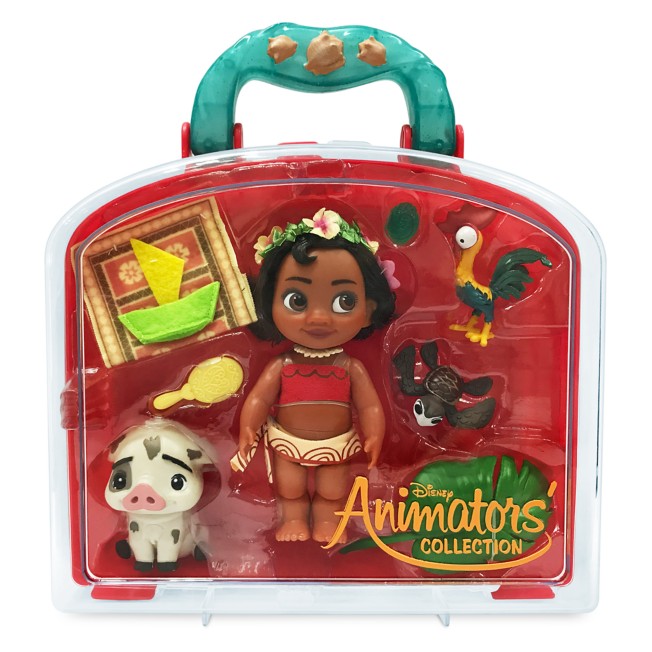 Disney Moana Animators Collection Mini Doll Play Set 5 Inches