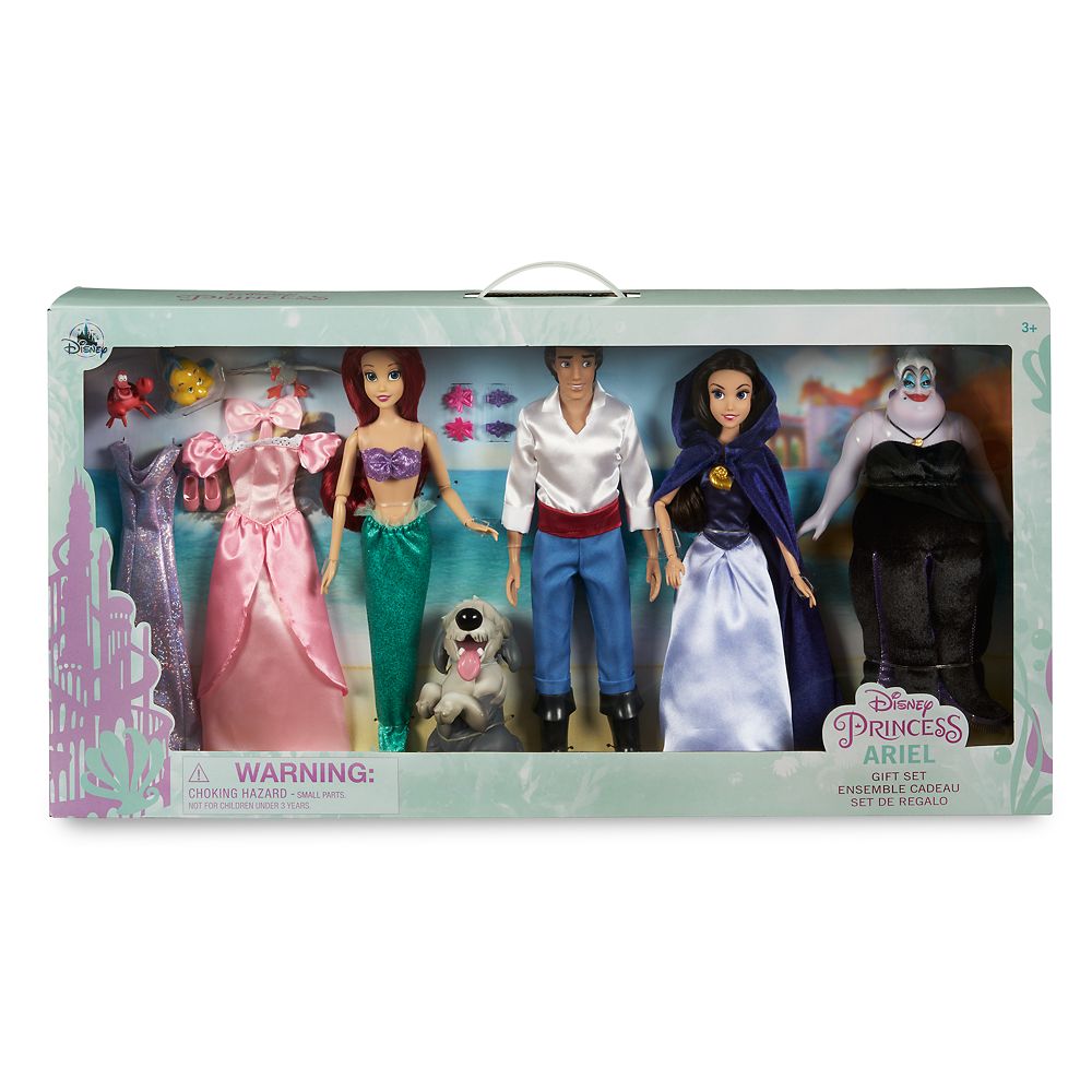 Set di personaggi deluxe La Sirenetta Disney Store