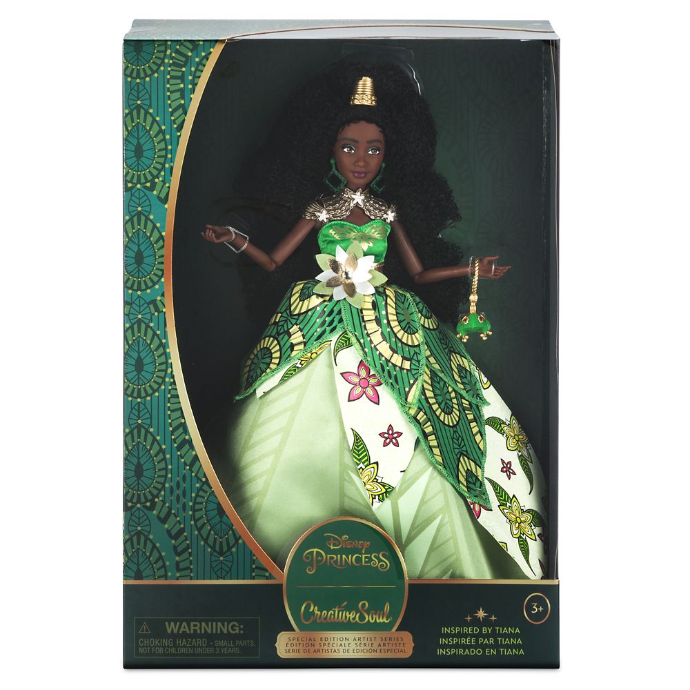 Disney Princess Doll by CreativeSoul Photography Inspired by Tiana – Special Edition Artist Series – 11 1/2''