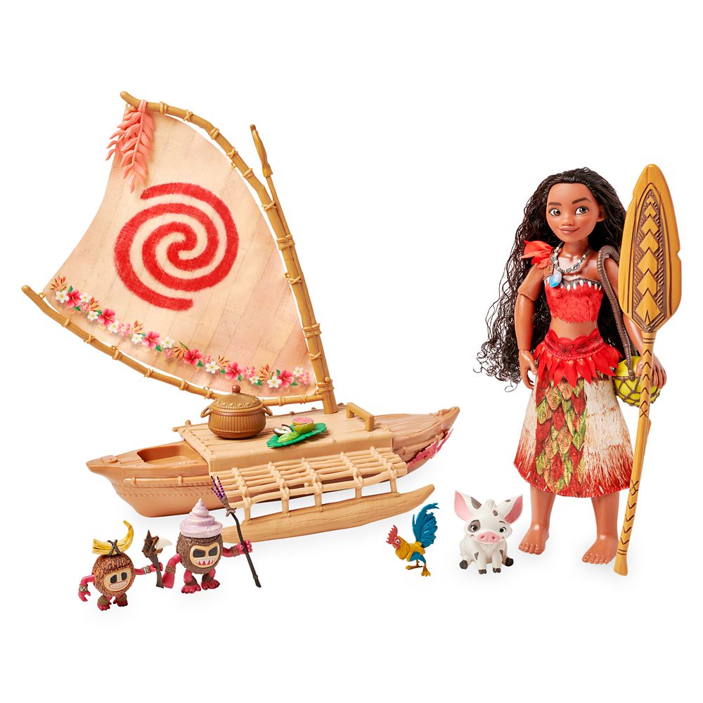 Ensemble de jeu Bateau à Projections d'images Vaiana Disney Store projecteur  - Jouets/Jouets Princesses Disney - La Boutique Disney