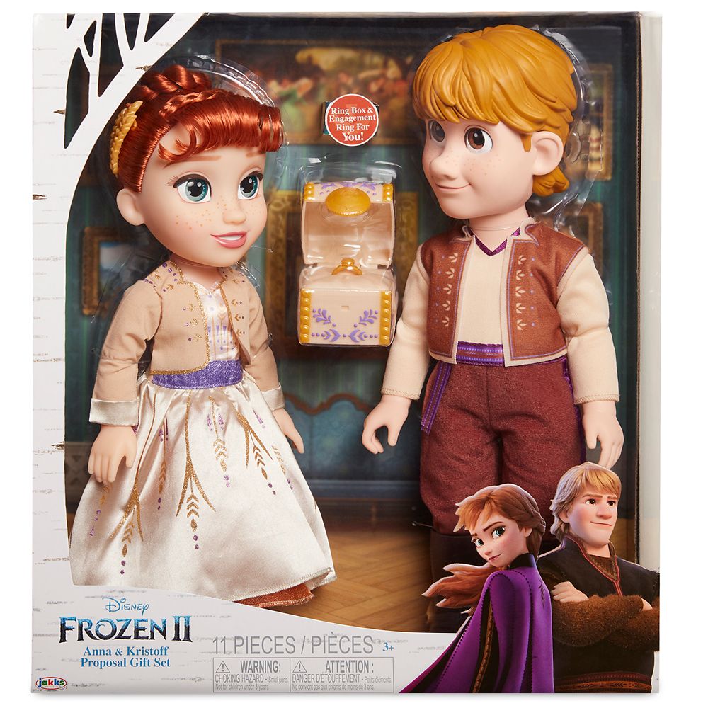 anna and kristoff dolls