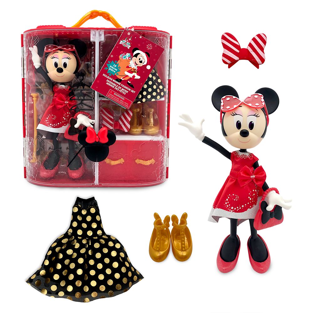 Minnie Mouse Doll Holiday Fashion Set