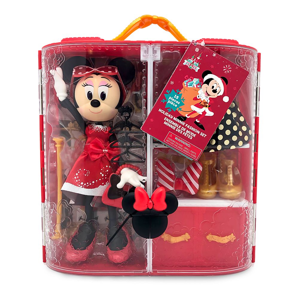 Minnie Mouse Doll Holiday Fashion Set