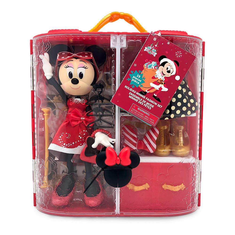 minnie mouse dainty dots fashion doll clothing set