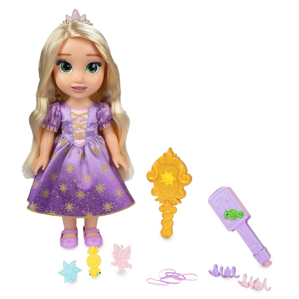 Rapunzel Disney Princess Magic in Motion Hair Glow Doll – 15''