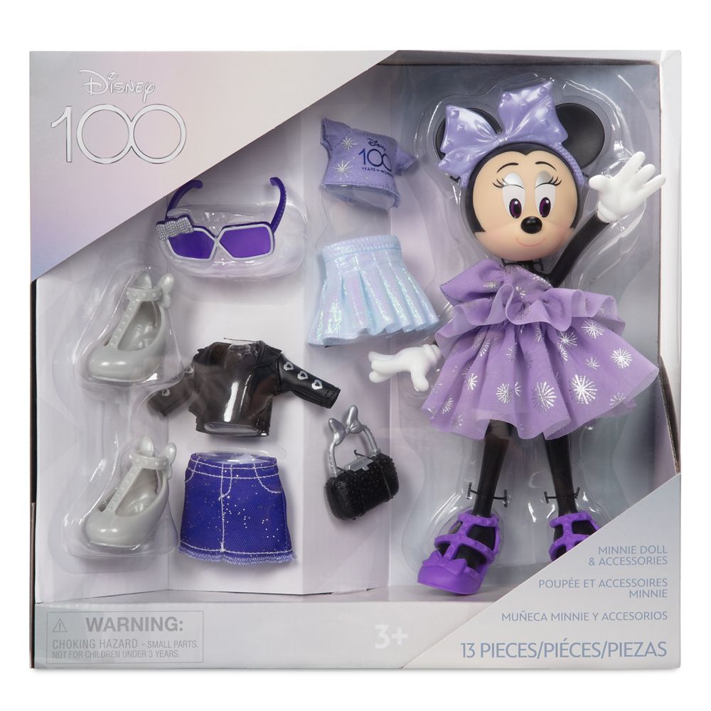 Minnie Mouse Disney100 Doll and Accessories Set