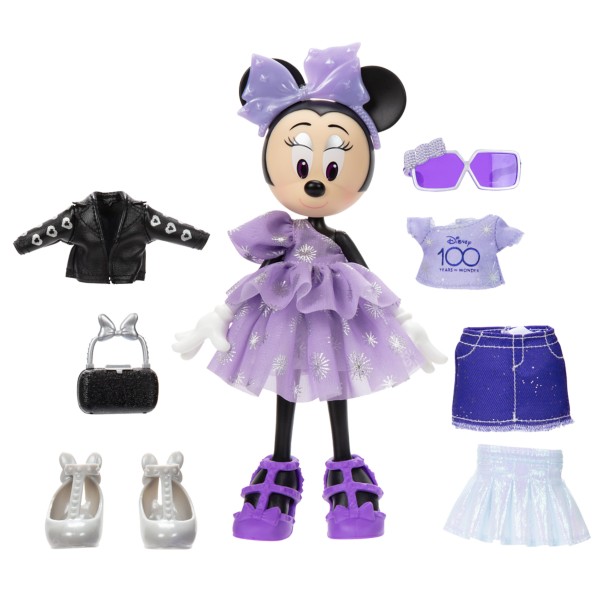 Viskeus professioneel Daar Minnie Mouse Disney100 Doll and Accessories Set | shopDisney
