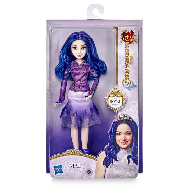 Mal Doll,Inspired by Disney's Descendants 3, Fashion Doll for Girls