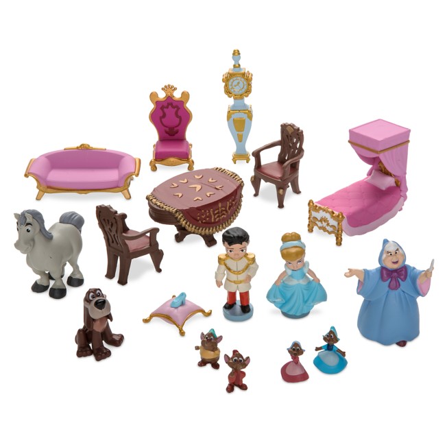 Disney Animators Collection littles Cinderella Coach Mini Set new 