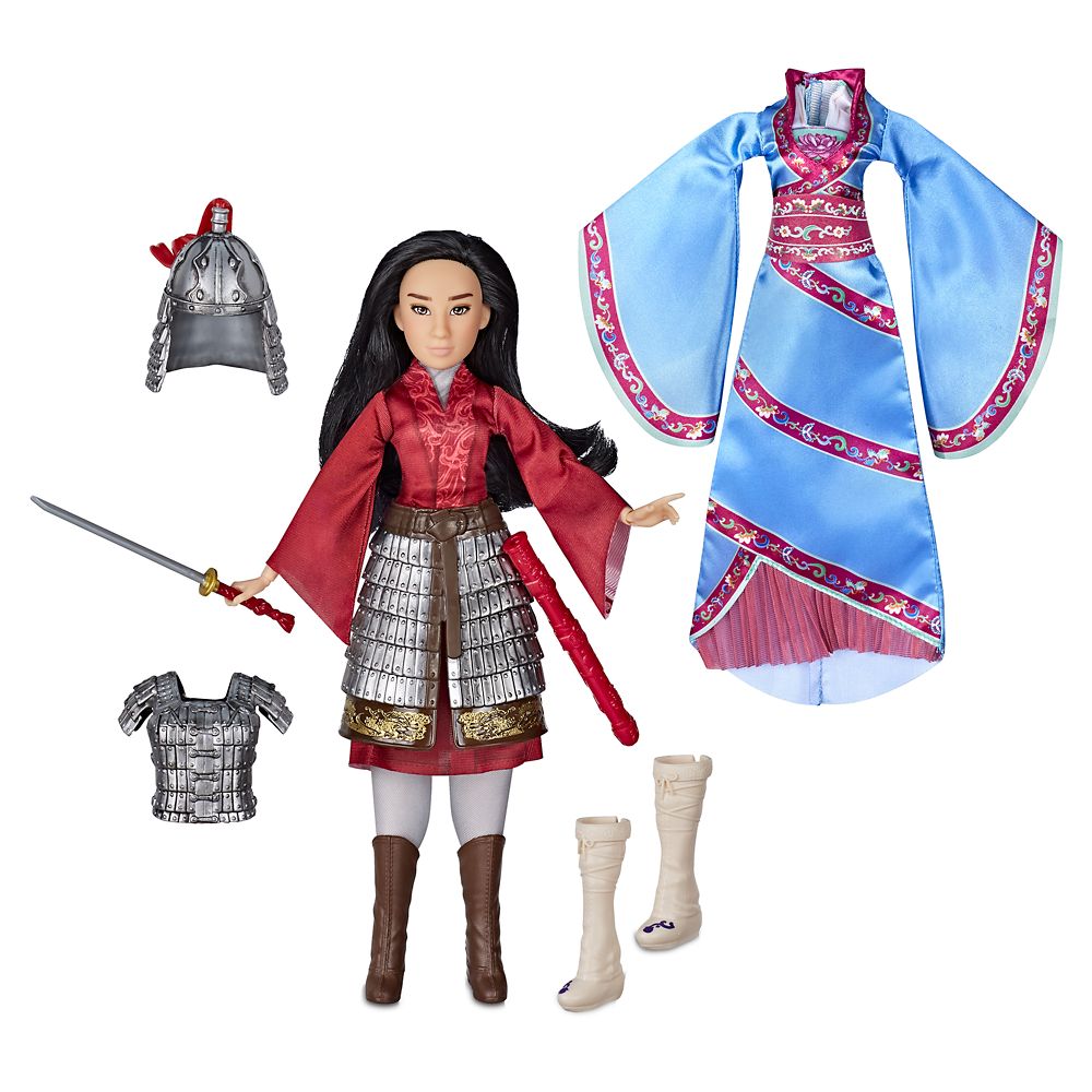 Mulan Two Reflections Doll by Hasbro – Live Action Film – 12 3/4''