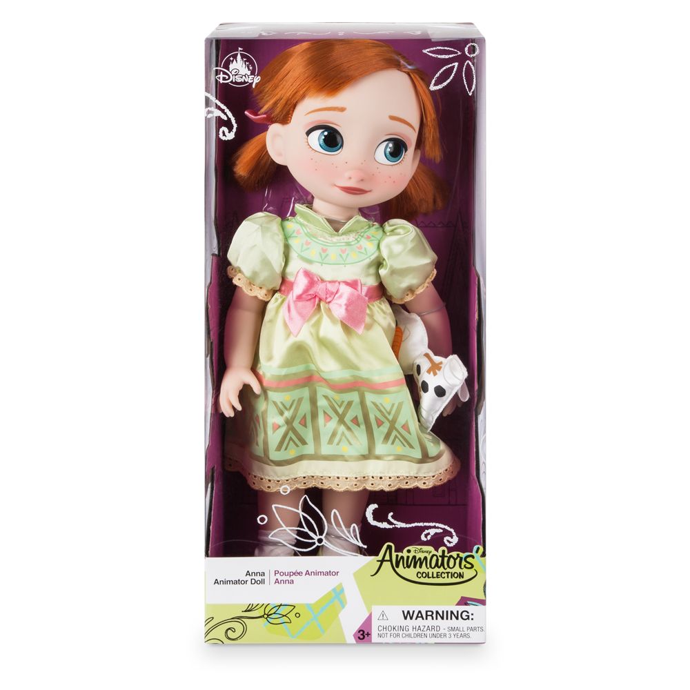 Disney Animators' Collection Anna Doll – Frozen – 16'' – Toys for Tots Donation Item