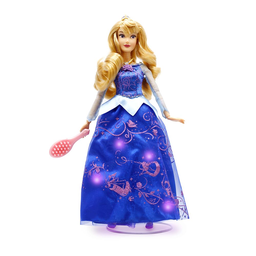 sleeping beauty blue dress doll