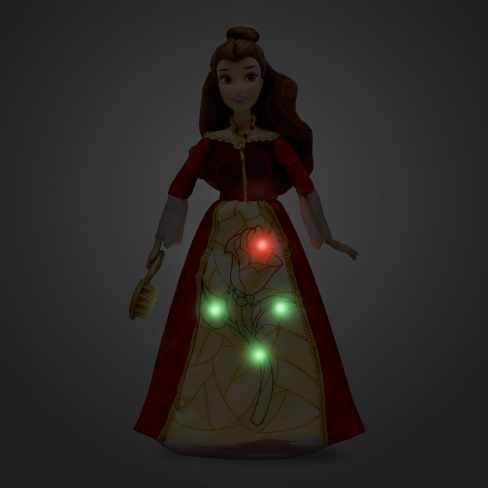 Belle Premium Doll with Light-Up Dress – Beauty and the Beast – 11''