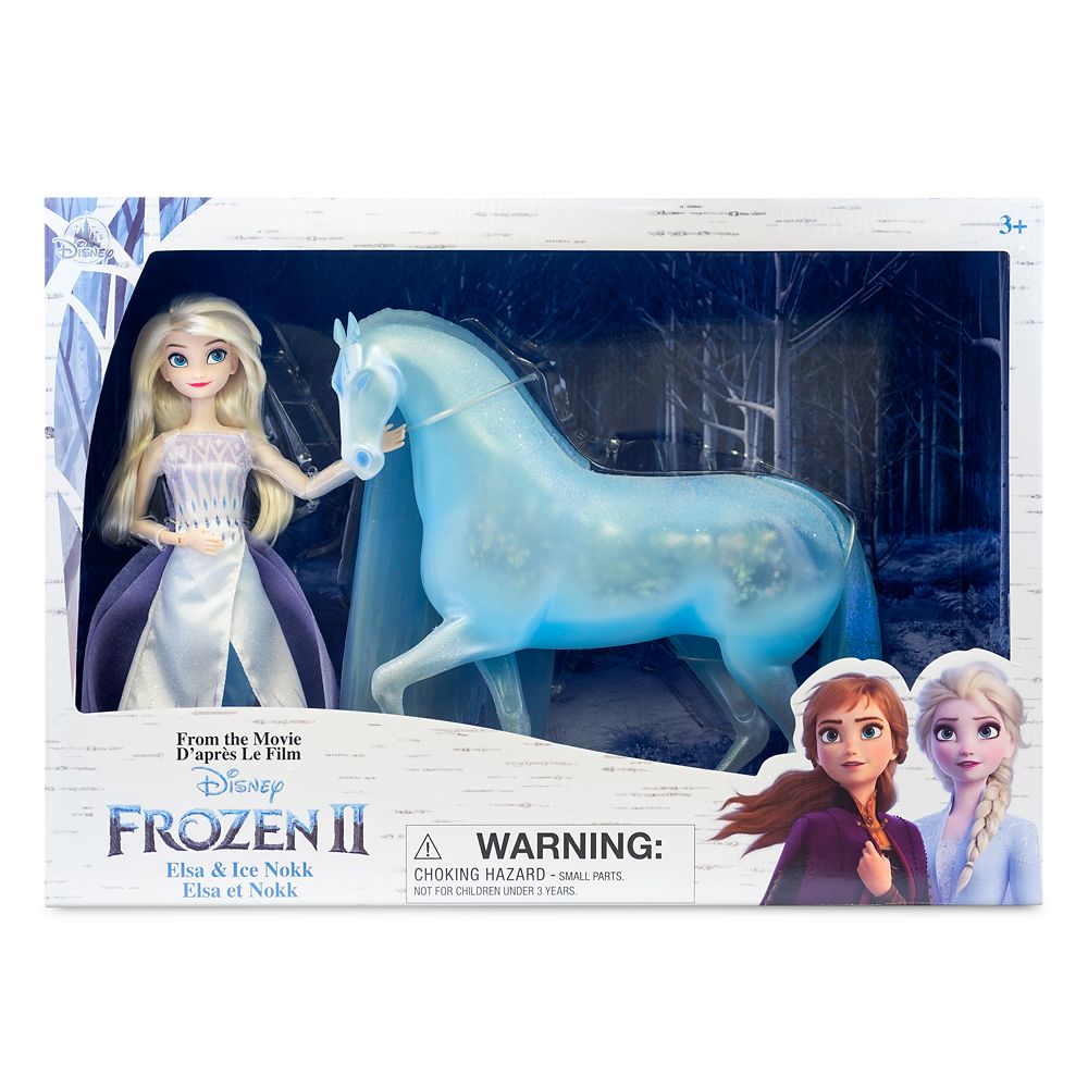 Elsa and Ice Nokk Figure Set – Frozen 2