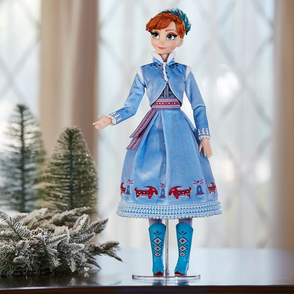 anna and elsa doll set olaf's frozen adventure