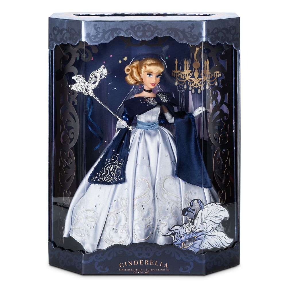 Cinderella Limited Edition Doll – Disney Designer Collection Midnight Masquerade Series – 12''