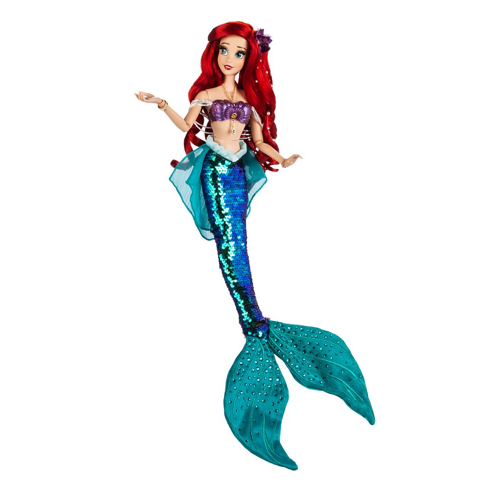 ariel doll with removable tail