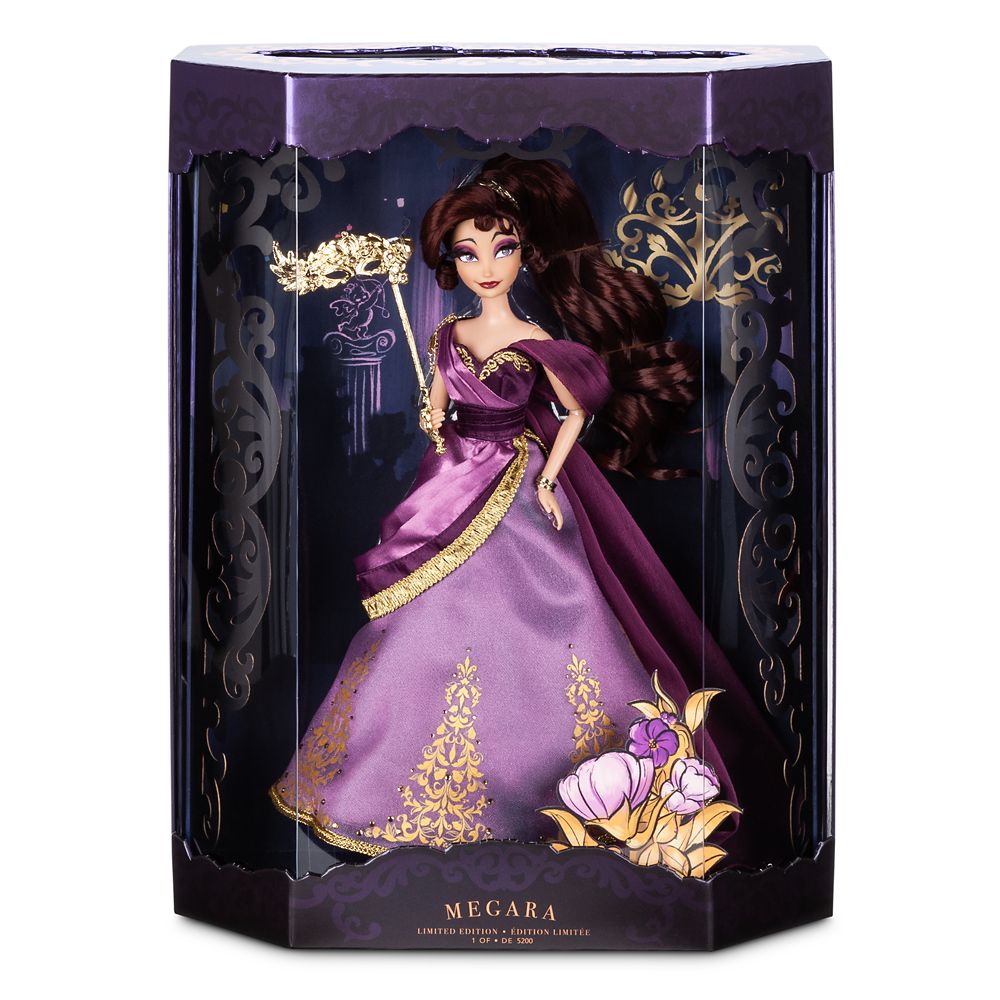 Megara Limited Edition Doll – Disney Designer Collection Midnight Masquerade Series – 12''