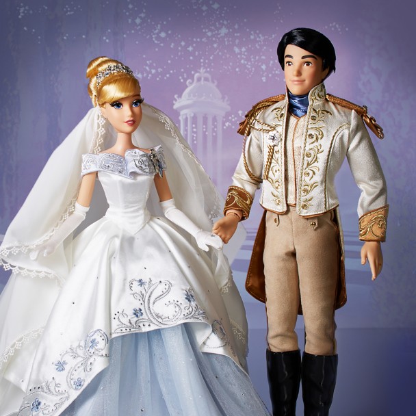 Cinderella And Prince Charming Limited Edition Wedding Doll Set 70th