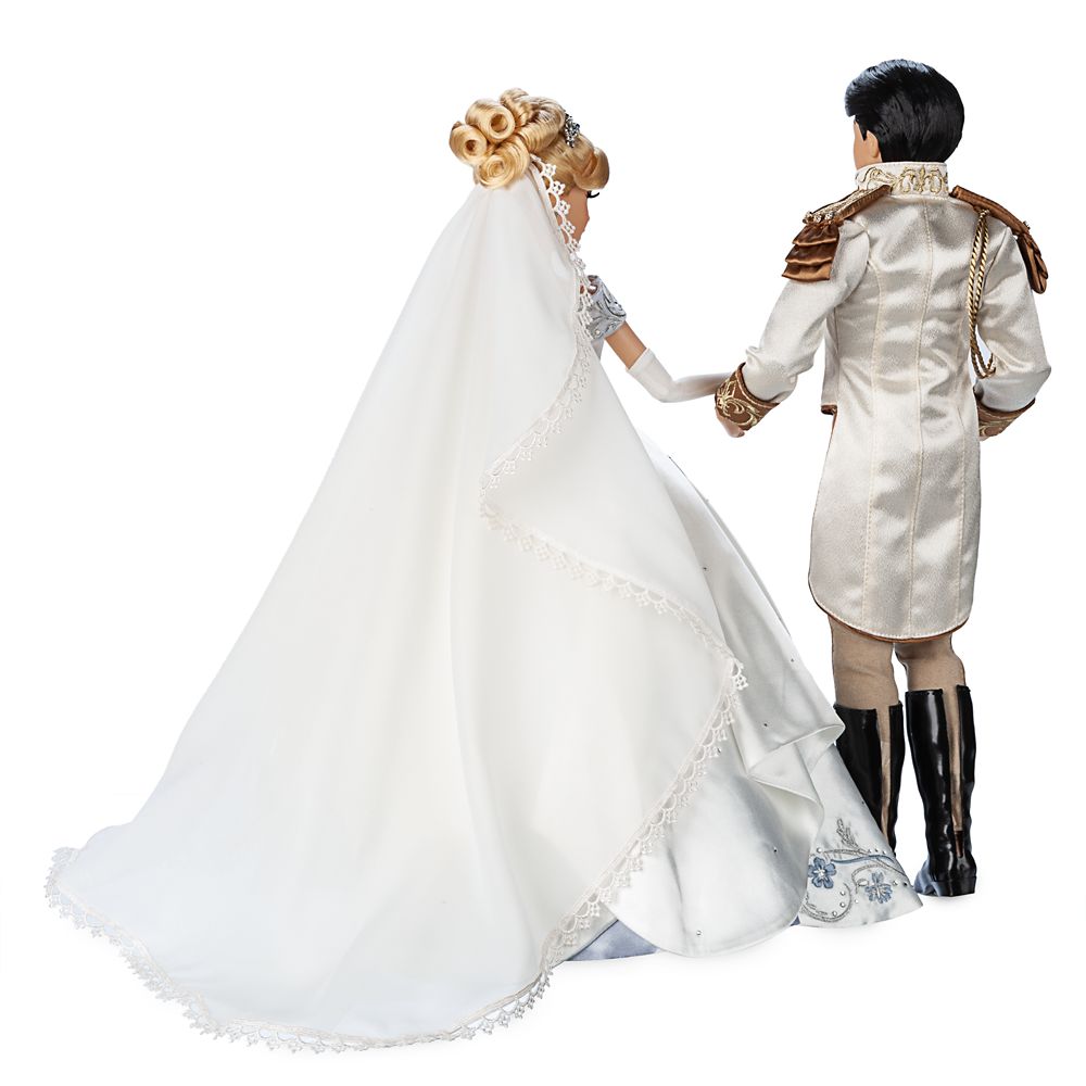 Cinderella and Prince Charming Limited Edition Wedding Doll Set – 70th Anniversary – 17''