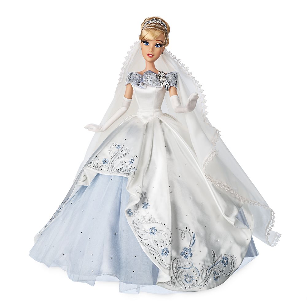 Cinderella and Prince Charming Limited Edition Wedding Doll Set – 70th Anniversary – 17''