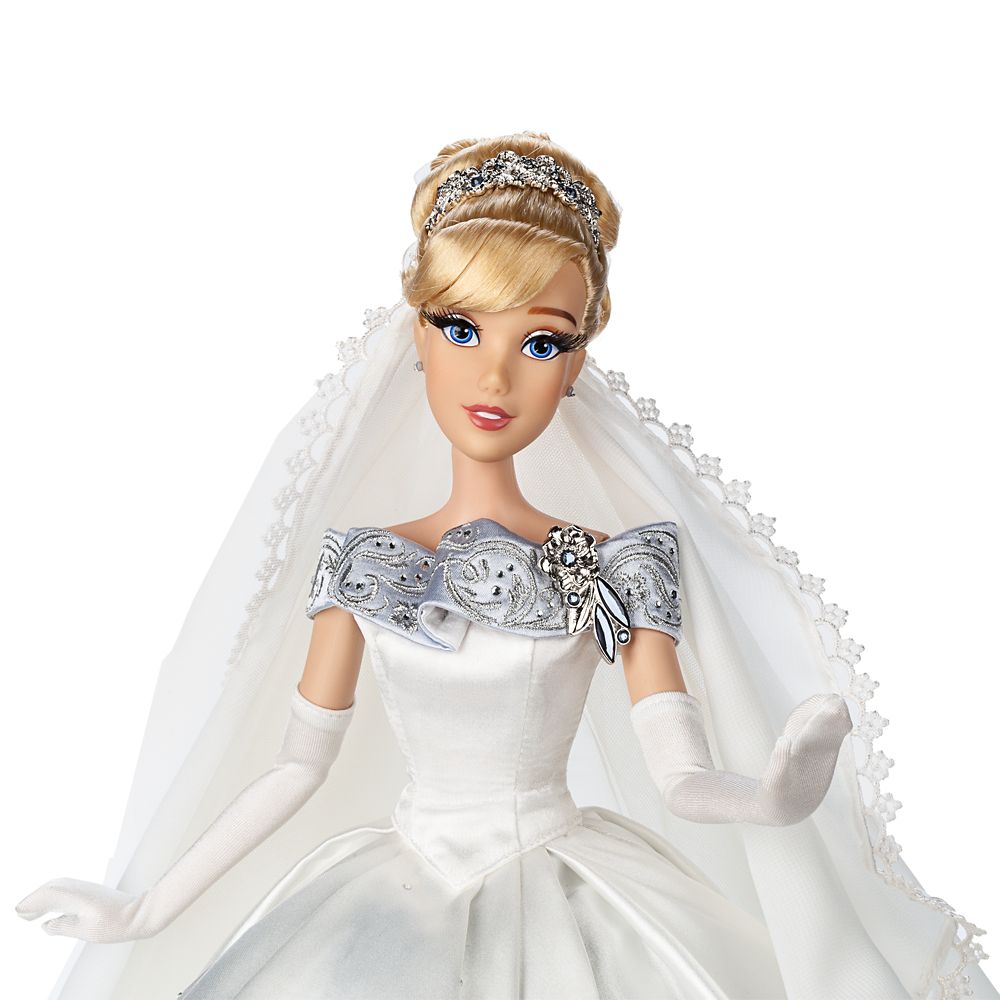 Cinderella and Prince Charming Limited Edition Wedding Doll Set – 70th Anniversary – 17''