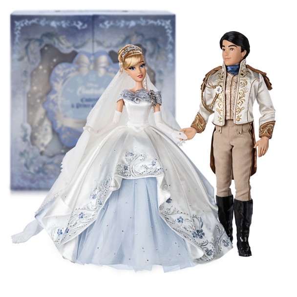 Cinderella And Prince Charming Limited Edition Wedding Doll Set 70th