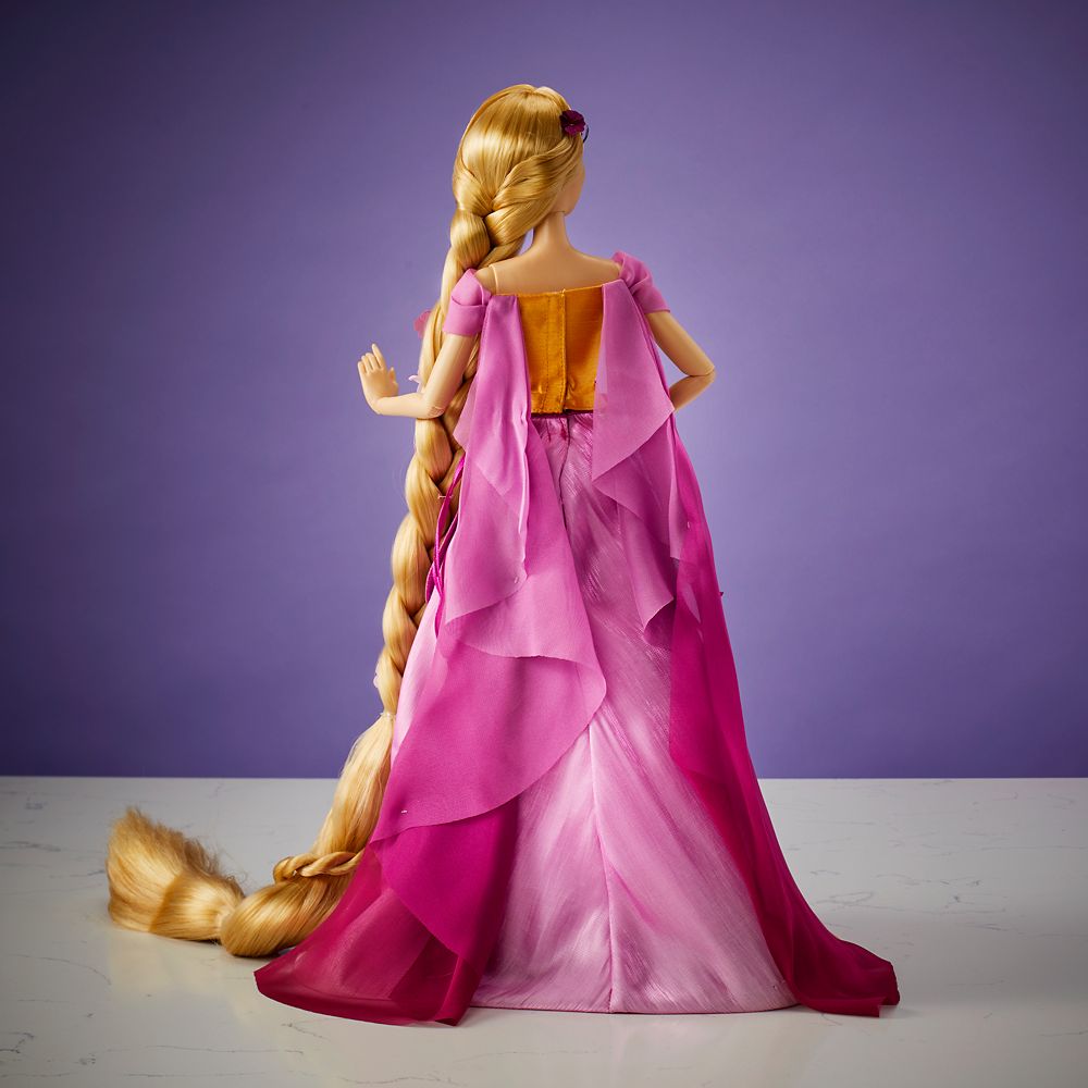 The Disney store is proud to present this limited edition Rapunzel doll ......