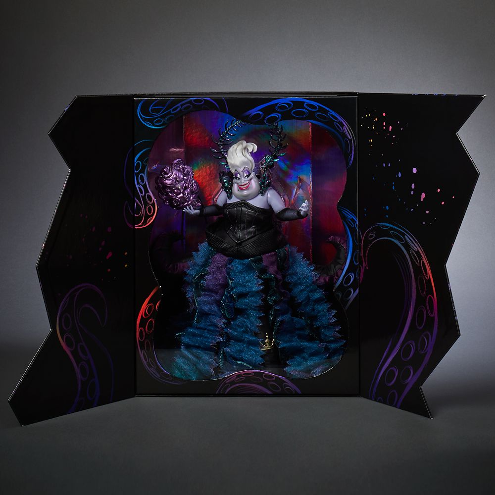 Ursula Limited Edition Doll – Disney Designer Collection Midnight Masquerade Series – Villains – 12''