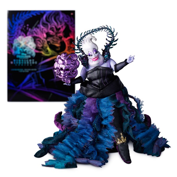 Ursula Limited Edition Doll – Disney Designer Collection Midnight Masquerade Series – Villains – 12''