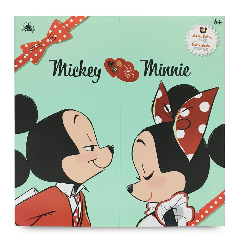 Mickey and Minnie Mouse Limited Edition Valentine's Day Doll Set