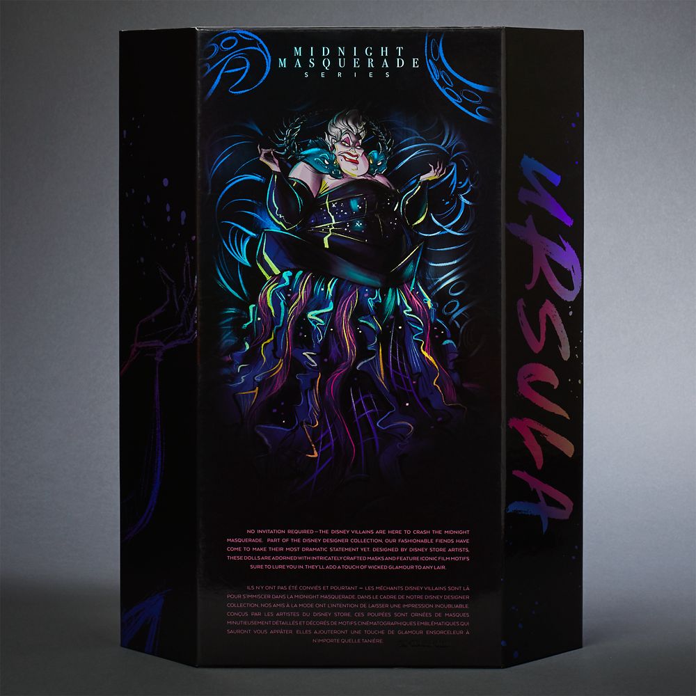 D23 Disney Designer Collection Midnight Masquerade Series Limited Edition Doll Set – Villains – Pre-Order