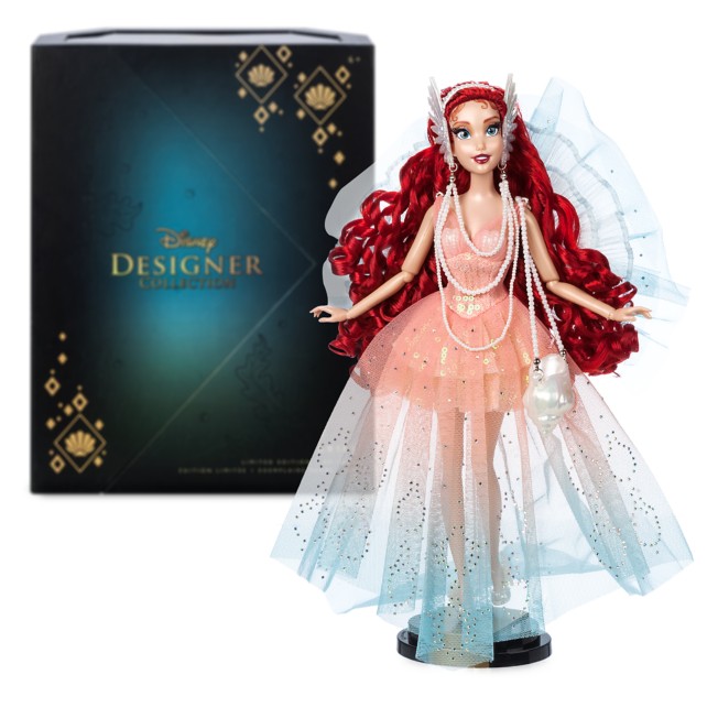 Ariel Limited Edition Doll - Disney Designer Collection  – The Little Mermaid – Disney Ultimate Princess Celebration – 13''