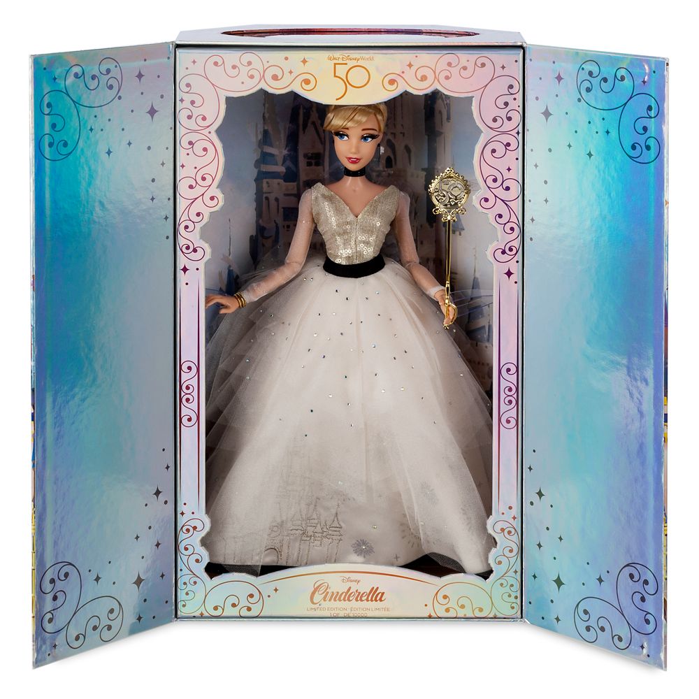 Cinderella Limited Edition Doll – Walt Disney World 50th Anniversary – 17''