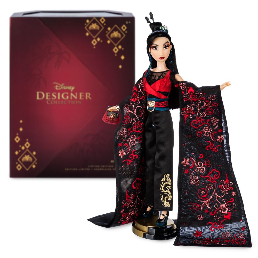 Disney Designer Collection Mulan Limited Edition Doll – Disney Ultimate Princess Celebration – 11 3/4'' | shopDisney