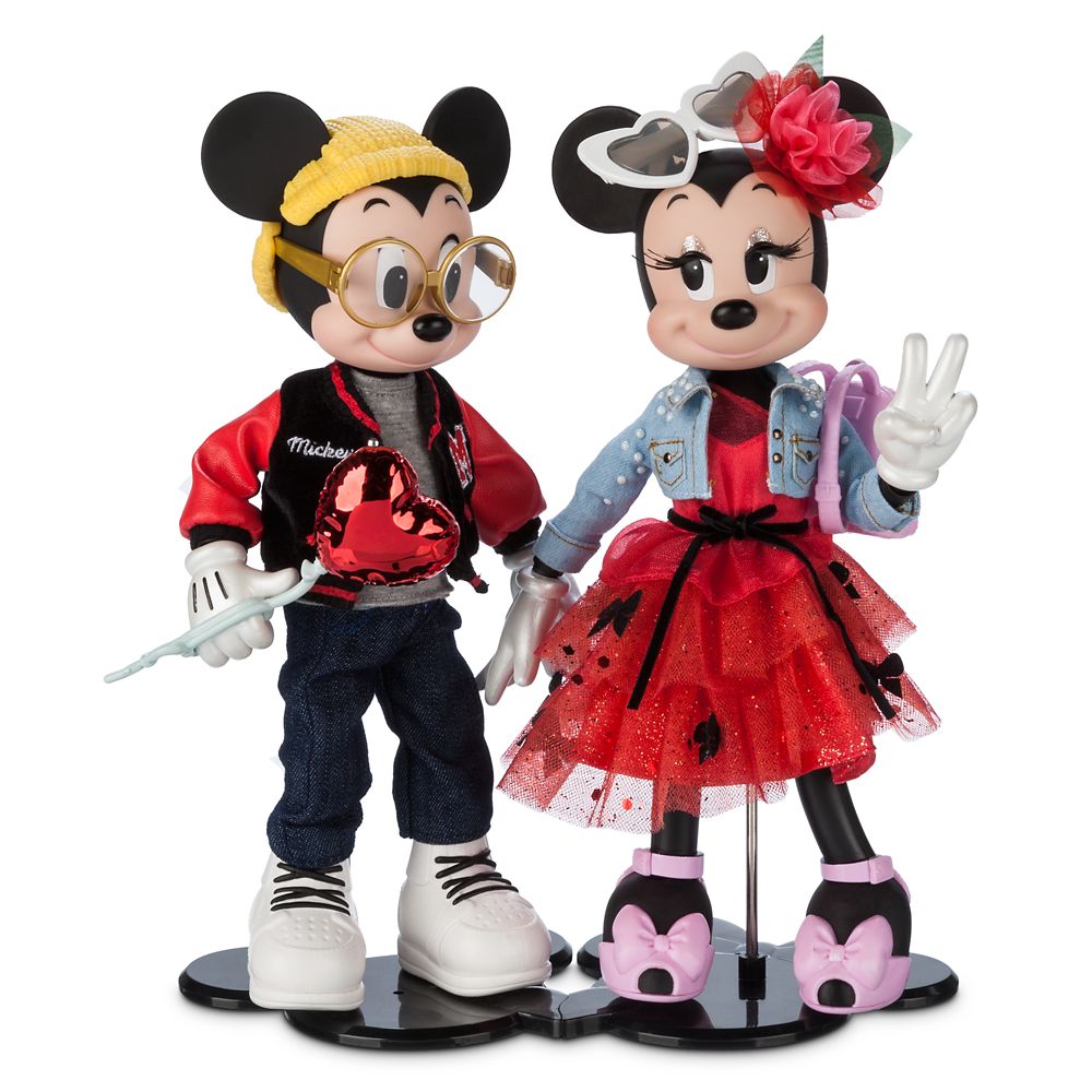 Mickey and Minnie Mouse Limited Edition Doll Set