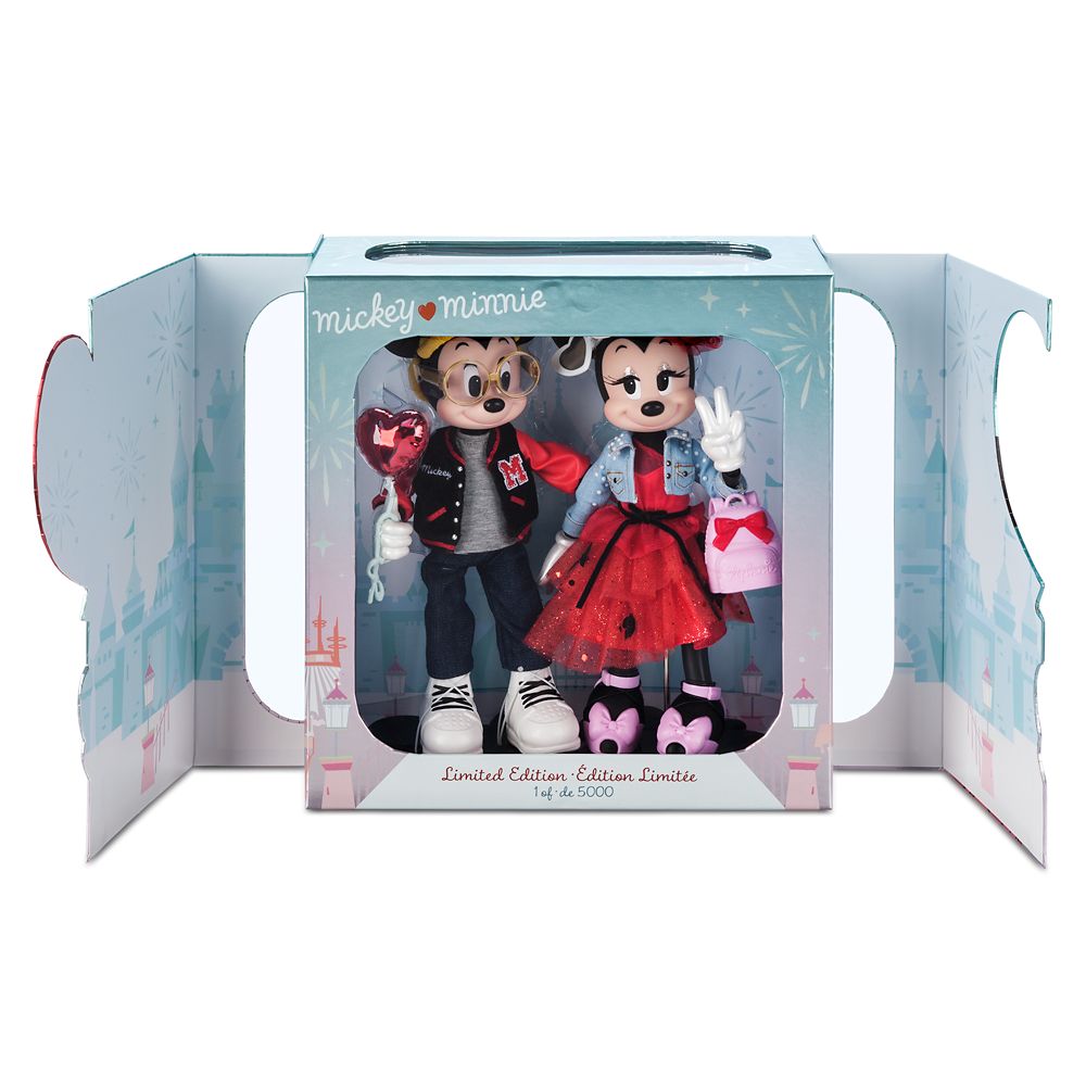 Mickey and Minnie Mouse Limited Edition Doll Set