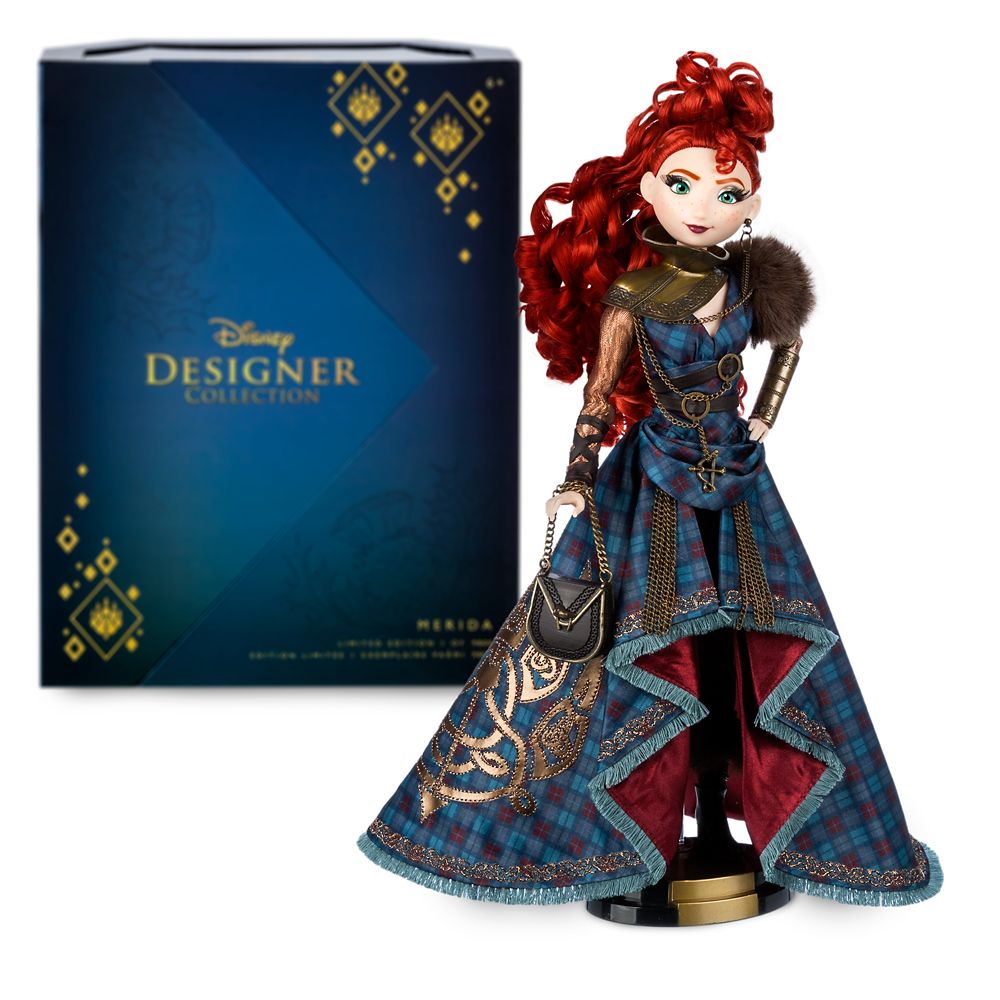 Disney Designer Collection Merida Limited Edition Doll – Brave – Disney Ultimate Princess Celebration – 11 3/4” is available online for purchase