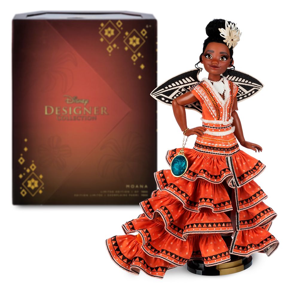 Disney Designer Collection Moana Limited Edition Doll – Disney Ultimate Princess Celebration – 12 1/2” is now out