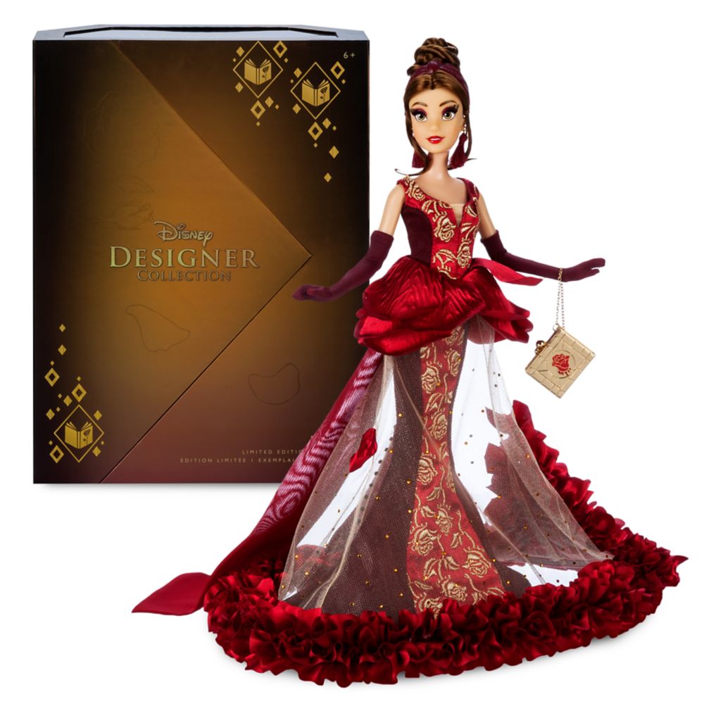 Disney Designer Collection Belle Limited Edition Doll Beauty and the Beast Disney Ultimate Princess Celebration 12 1/2''
