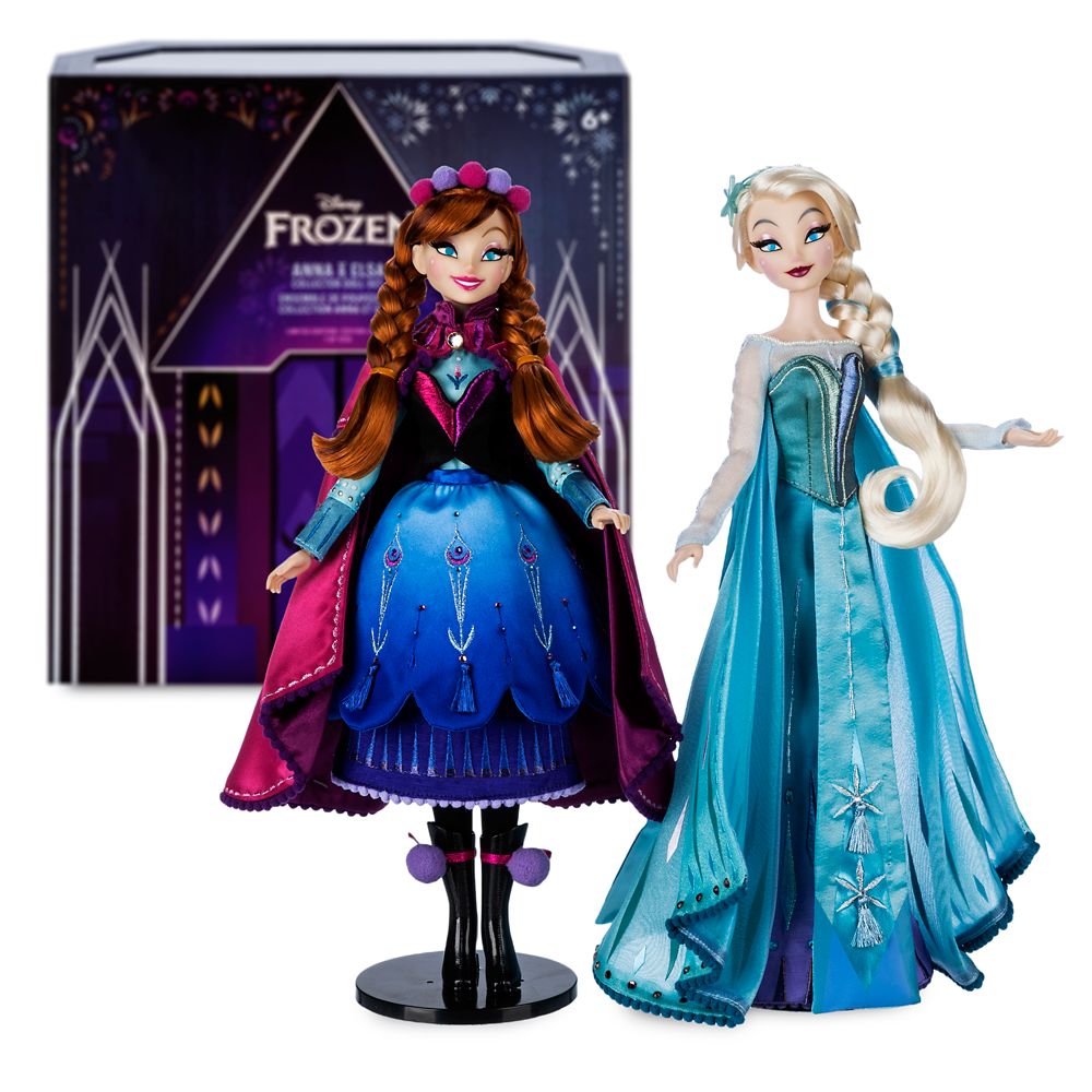 Anna and Elsa Collector Doll Set by Brittney Lee – Limited Edition now available for purchase