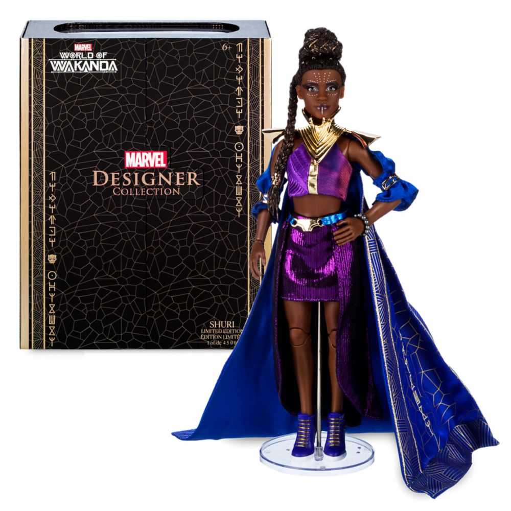 Shuri Marvel Designer Collection Doll – Black Panther: World of Wakanda – Limited Edition was released today