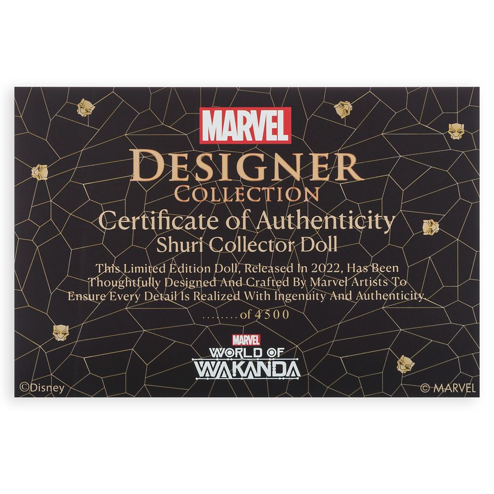 Shuri Marvel Designer Collection Doll &ndash; Black Panther: World of Wakanda &ndash; Limited Edition