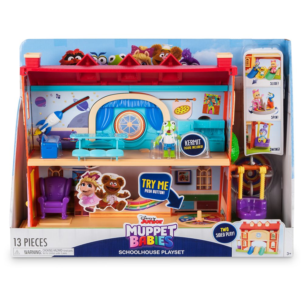 muppet babies schoolhouse playset walmart