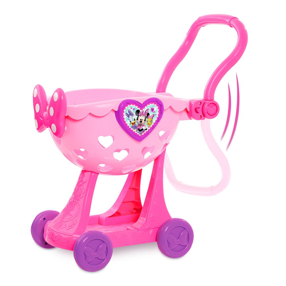 minnie mouse toy shopping cart