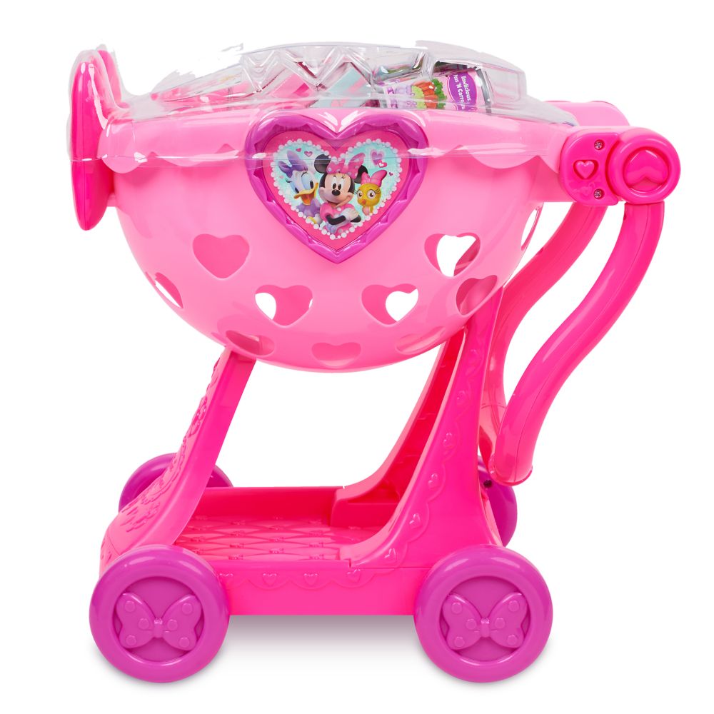 Minnie Mouse Bowtique Shopping Cart Play Set