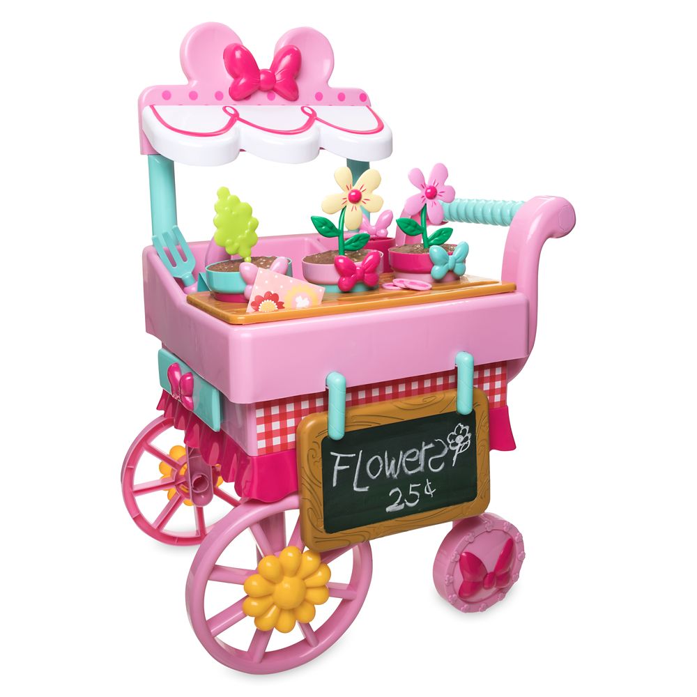 Minnie Mouse Flower Cart Play Set