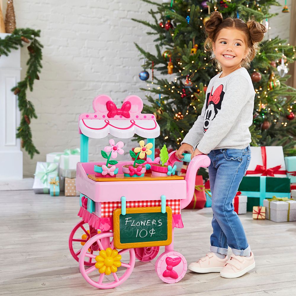 Minnie Mouse Flower Cart Play Set