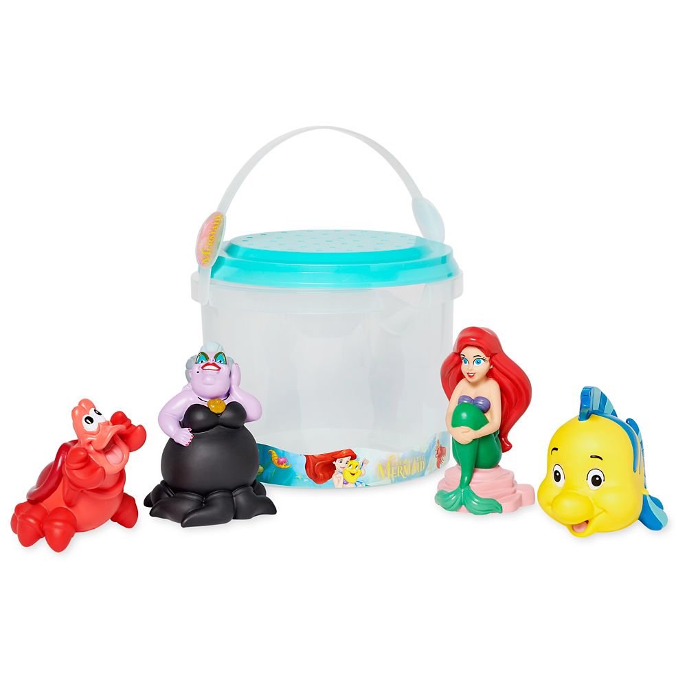 little mermaid toy organizer