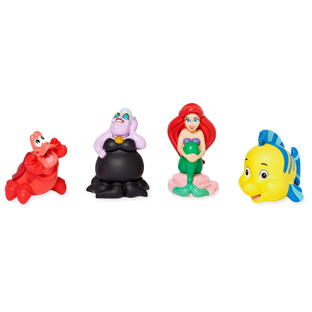 little mermaid bath toy